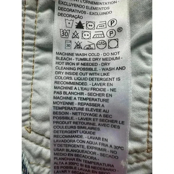 VINTAGE LEVI’S 501® ORIGINAL FIT HIGH RISE WOMEN'S SHORTS SIZE 30 - Picture 11 of 12